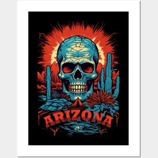 Arizona - Skull Posters and Art